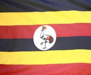 Puzzle Σημαία της Ουγκάντας
